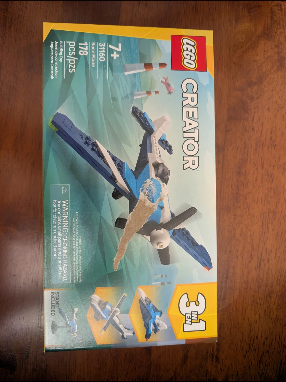 LEGO Creator 3-in-1#31160Aircraft: Race Plane - Picture 2 of 4
